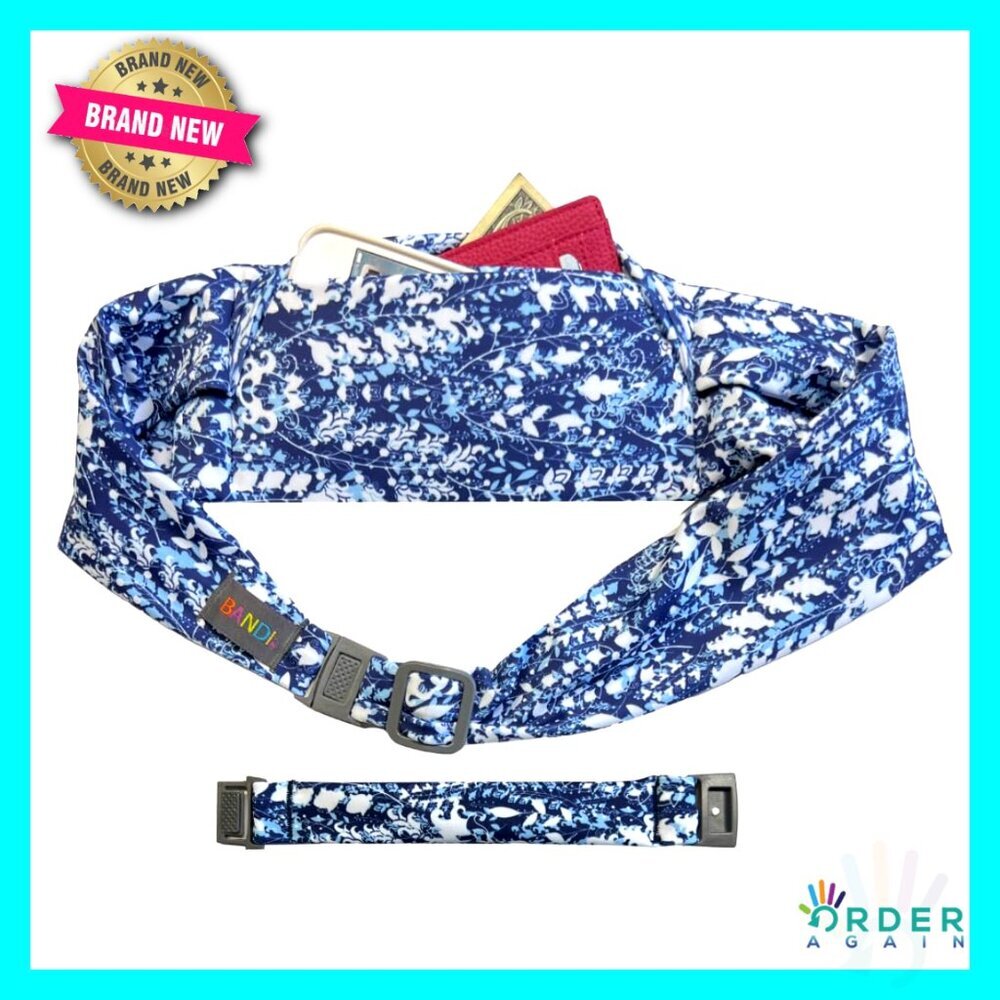 Adjustable Fanny Pack Running Belt Secure Travel Pocket Waist Pack Phone Holder